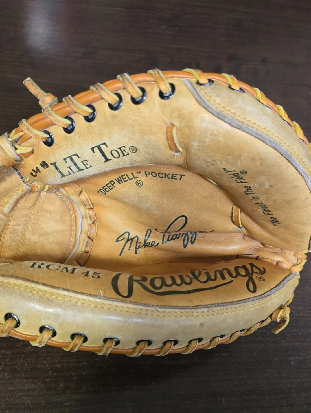 Rawlings Mike Piazza Lite Toe Tan Baseball Glove Hall Of Fame 2018